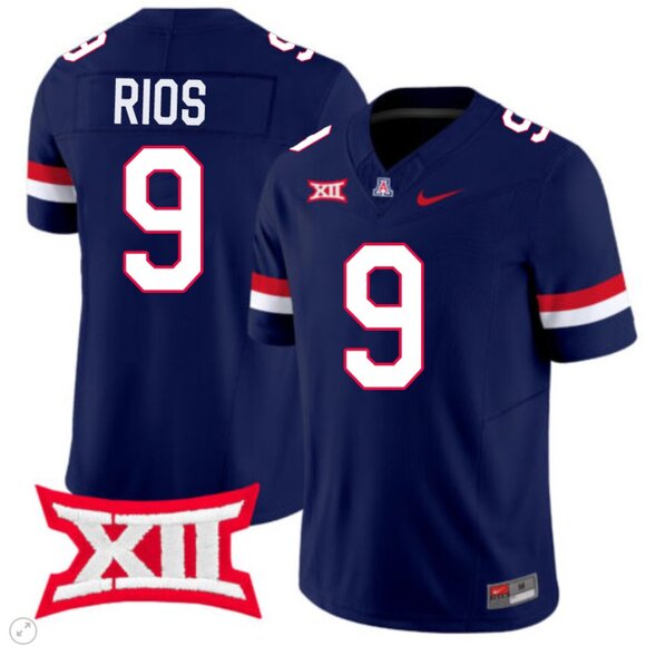 Mens Kids Youths OSCAR RIOS Navy Stitched Jersey
